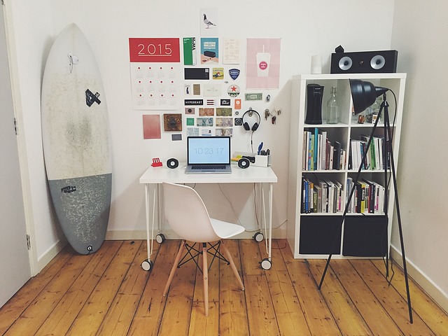 escritório no quarto