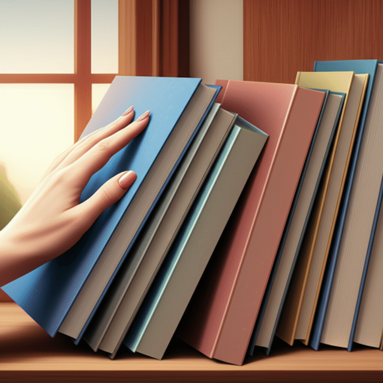Regra dos 2 minutos aplicada Mão guardando um livro na estante em 2 minutos